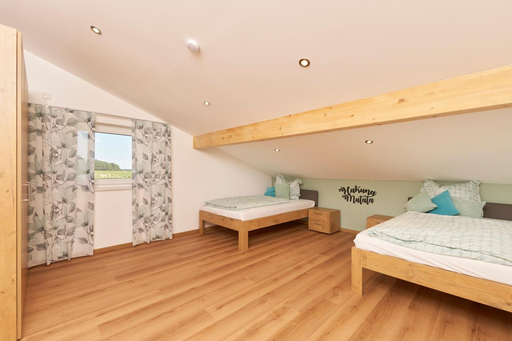 Ferienwohnung Wo Sich Kuh, Fuchs Und Hase Gute Nacht Sagen Wolfsegg Exterior foto