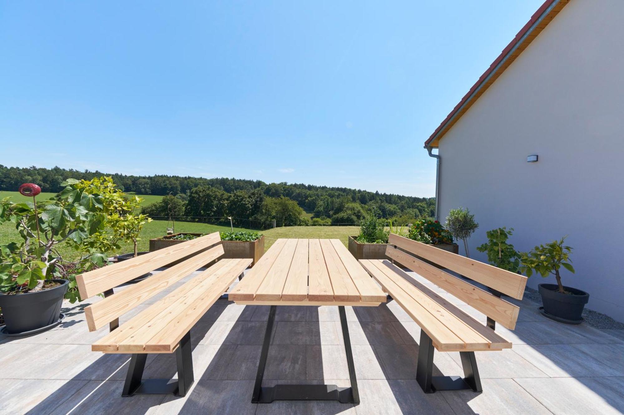 Ferienwohnung Wo Sich Kuh, Fuchs Und Hase Gute Nacht Sagen Wolfsegg Exterior foto